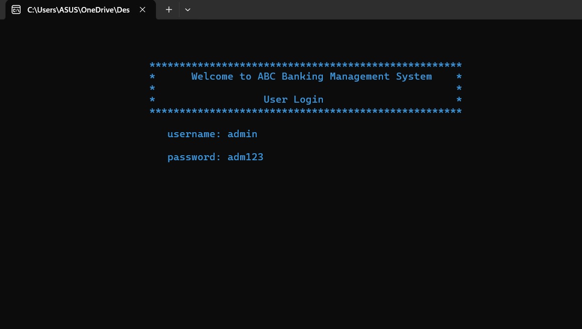 bank management system thumbnail